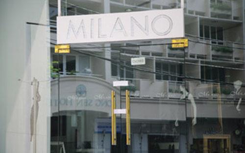 Cửa hàng Milano tại TP.HCM bị niêm phong.