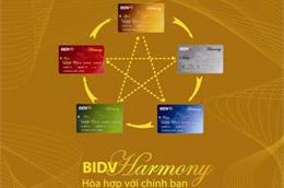 Bộ thẻ “BIDV Harmony”.