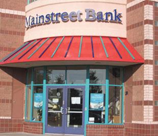 Mainstreet Bank of Forest Lake - thuộc bang Minnesota, có tài sản 459 triệu USD, nắm 434 triệu USD tiền gửi của khách hàng.