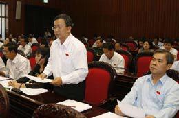 Nhiều đại biểu Quốc hội nhất trí chủ trương đầu tư nhà máy điện hạt nhân Ninh Thuận.