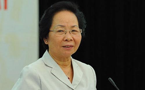 Phó chủ tịch nước Nguyễn Thị Doan.