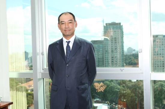 Ông Hirofumi Shiramatsu, Phó tổng giám đốc Rohto Mentholatum Việt Nam.