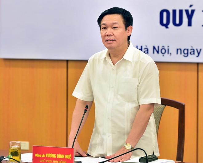 Phó thủ tướng Vương Đình Huệ được giao làm Chủ tịch Hội đồng Tư vấn chính sách tài chính, tiền tệ quốc gia.<br>