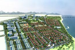 Phối cảnh dự án khu đô thị mới Chí Linh - Cửa Lấp của PIV Long Sơn.