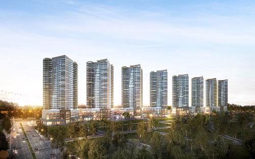 Hiện các căn hộ The Sun Avenue đang được giới thiệu với mức giá từ 1,9 tỷ đồng/căn. 