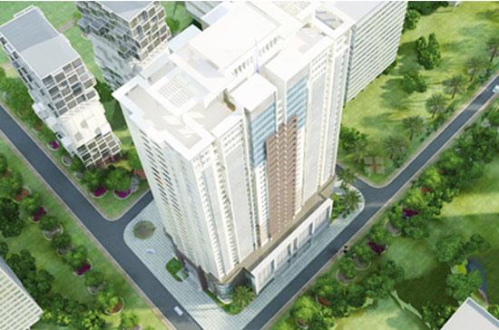 Phối cảnh FLC Landmark Tower, dự án đã được FLC bàn giao căn hộ cho khách hàng từ 1/6-15/6/2012.