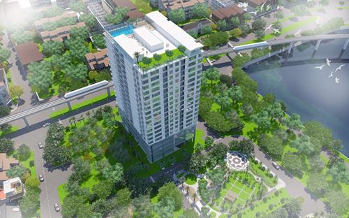 Hoàng Cầu Skyline có tổng diện tích hơn 1,8ha gồm một tòa nhà cao 18 tầng, cung cấp 168 căn hộ cho thị trường, với cơ cấu diện tích đa dạng, từ 67 - 112,5m2.