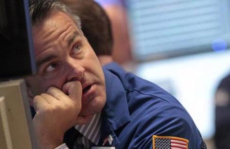 Thị trường chứng khoán Mỹ chao đảo dữ dội trong phiên giao dịch đêm qua - Ảnh: Reuters.