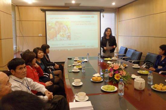 Lễ quay thưởng tháng diễn ra tại hội sở của Techcombank, 72 Bà Triệu, Hà Nội.