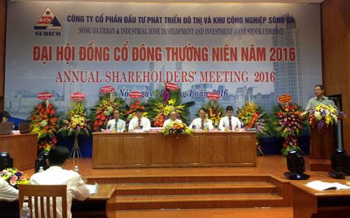 Sudico đặt mục tiêu cho năm 2016 tăng cả doanh thu và lợi nhuận.<br>