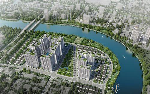 Sunrise Riverside nằm ngay giáp ranh quận 7 và huyện Nhà Bè, kết nối ngắn với trung tâm đô thị Nam Sài Gòn.