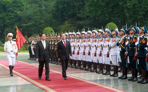 Thủ tướng Chính phủ Liên bang Nga Dmitry Medvedev thăm chính thức Việt Nam. <br>