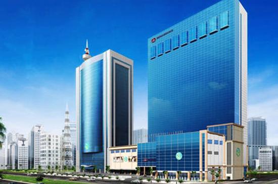 Phối cảnh tổng thể Charmvit Tower.