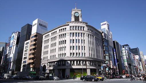 Giá bất động sản tại toàn bộ khu vực Ginza, Tokyo đều tăng mạnh trong năm 2015 - Ảnh: Japan Guide.