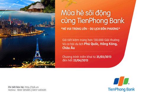 Khách hàng sẽ có cơ hội trúng ngay 130.000 giải thưởng và các chuyến du lịch Phú Quốc, Hồng Kông, Châu Âu.