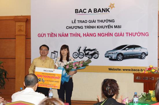 Tiếp nối thành công từ chương trình này, Bac A Bank hiện đang tiến hành chương trình tiết kiệm dự thưởng “Du lịch hè sôi động cùng Bac A Bank” từ ngày 7/5 đến hết ngày 4/8/2012 với quà tặng ngay hấp dẫn.