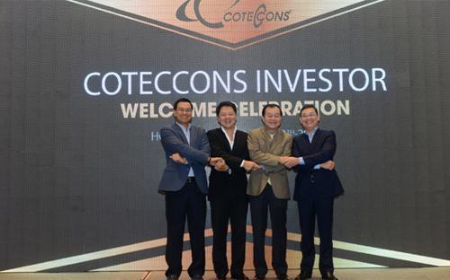 Sự kiện chào mừng nhà đầu tư chiến lược đã được Coteccons tổ chức vào ngày 12/12, tại khách sạn The Reverie Saigon, Tp.HCM.