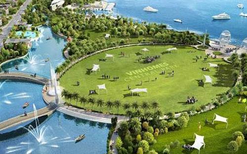 <div>Khu đô thị Vinhomes Central Park sở hữu công viên ven sông Sài Gòn rộng 14ha.</div>