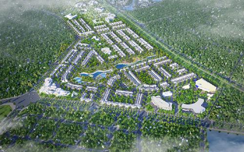 Foresa Villa rộng 38ha, tọa lạc tại phường Xuân Phương, quận Nam Từ Liêm (Hà Nội).