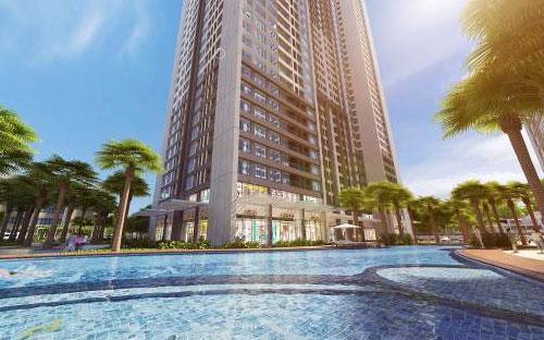 Park 12 ghi dấu nhờ sở hữu bể bơi ngoài trời dài 80m.