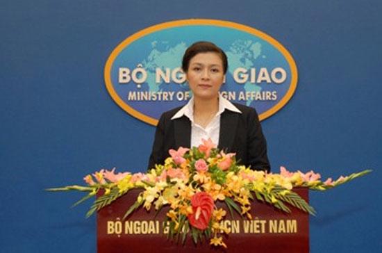 Người phát ngôn Bộ Ngoại giao Nguyễn Phương Nga.