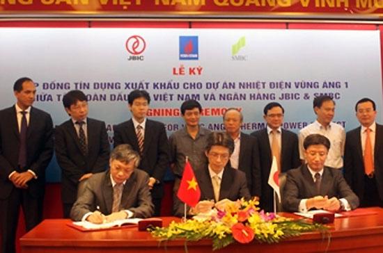 Đây là hợp đồng tín dụng đầu tiên mà Petro Vietnam ký với JBIC.