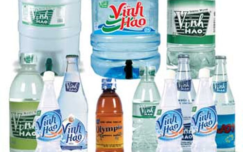 Một số sản phẩm của Vĩnh Hảo.<br>