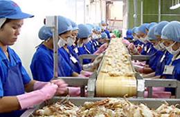 Thủy sản của Việt Nam là một trong những mặt hàng xuất khẩu nhiều sang Trung Quốc.