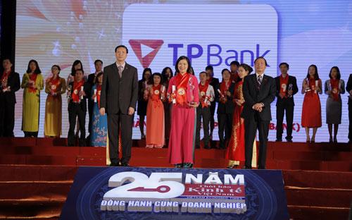 Với giải thưởng uy tín này, thương hiệu TPBank một lần nữa khẳng định những nỗ lực trong năng lực lãnh đạo, chất lượng sản phẩm, nguồn nhân lực, hoạt động kinh doanh.