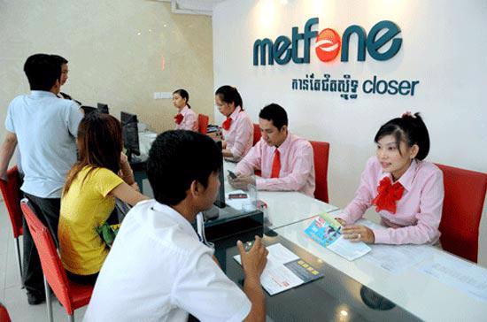 Mạng di động Metfone, thương hiệu của Viettel ở Campuchia, hiện có gần 2,5 triệu thuê bao.