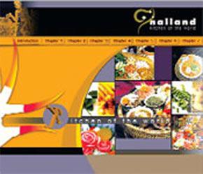 Website quảng bá chương trình “Kitchen of the world” do Uỷ ban PR Quốc gia Thái Lan thực hiện.