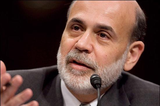 Chủ tịch FED Ben Bernanke cho rằng, kinh tế Mỹ đang phục hồi mạnh hơn.