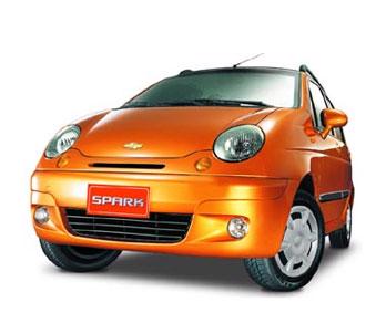 Spark có nét thiết kế gần giống với mẫu xe Daewoo Matiz.