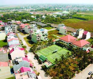 Một góc khu đô thị mới Thủ Thiêm, đã xác định cốt xây dựng là 2,5m - Ảnh: N.C.T.