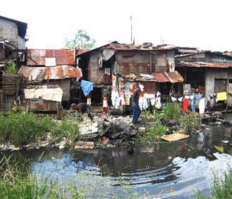 Hiện tại, số người sống trong các khu ổ chuột chiếm 1/3 cư dân các đô thị.