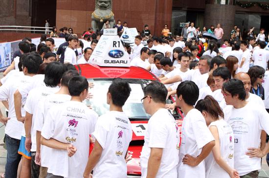 Lần đầu tiên Việt Nam góp mặt tại Subaru Impreza Challenge - Ảnh: Bobi.