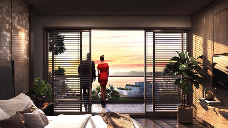 Một căn biệt thự 5 sao view biển tuyệt đẹp tại Goldsand Hill Villa có giá dao động quanh 4 tỷ đồng.