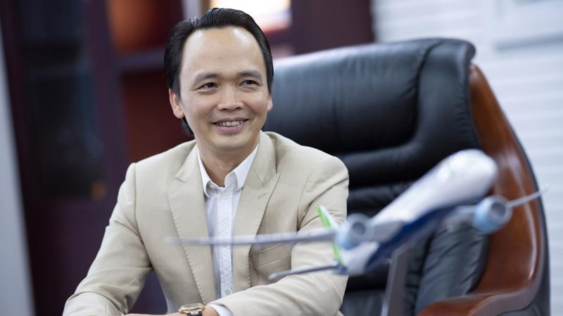 Ông Trịnh Văn Quyết, Chủ tịch Tập đoàn FLC kiêm Chủ tịch Bamboo Airways.