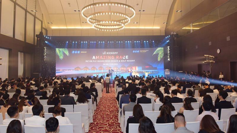 Lễ giới thiệu chính thức dự án FLC Quảng Bình quy tụ hơn 20 đại lý cùng 2000 khách hàng và nhà đầu tư.