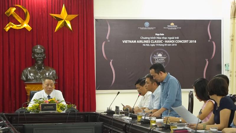 Chương trình hòa nhạc Vietnam Airlines Classic - Hanoi Concert 2018 là hoạt động, sự kiện văn hóa nổi bật của thành phố Hà Nội trong năm 2018.