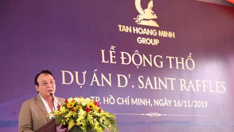 Với dự án trong điểm D'. Saint Raffles, Tập đoàn Tân Hoàng Minh tin tưởng lựa chọn Công ty TNHH Xây Dựng Trung Quốc (Đông Nam Á). 