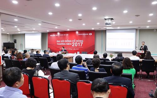 Techcombank đã tổ chức Đại hội đồng cổ đông thường niên tổng kết hoạt động năm 2016 và thông qua kế hoạch kinh doanh năm 2017.