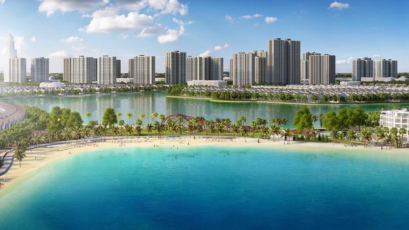 Phối cảnh dự án đô thị Vinhomes Ocean Park với quy mô 420 ha.