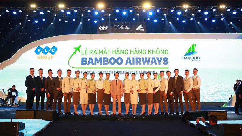 Lễ ra mắt Hãng hàng không Bamboo Airways tại Quy Nhơn - Bình Định ngày 18/8.
