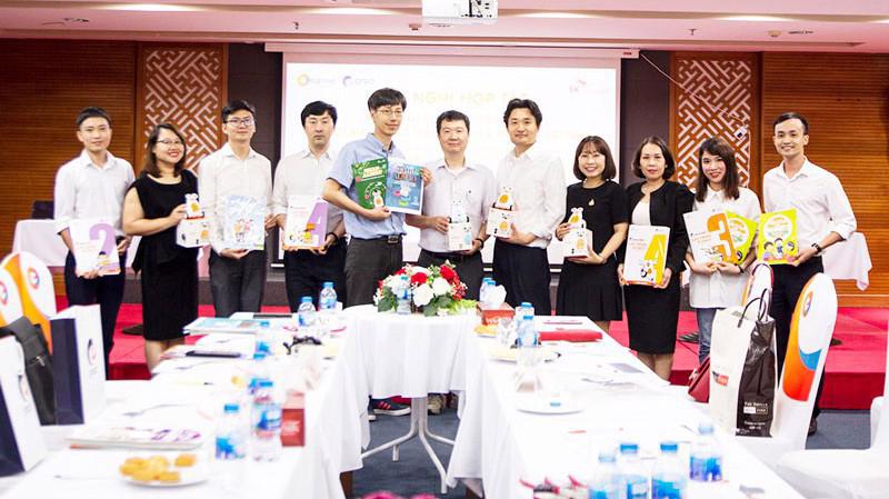 Đại diện SK Telecom đánh giá cao công tác nghiên cứu và phát triển chương trình học lập trình E-Robot Coding tại Việt Nam.