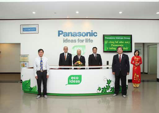 Nhà máy “ý tưởng sinh thái” tại khu công nghiệp Thăng Long củng cố cam kết của Panasonic hướng tới một môi trường bền vững.