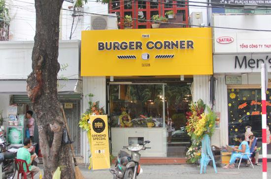 Thực đơn Burger tại The Burger Corner Sài Gòn khá phong phú với nhiều lựa chọn khác nhau. 