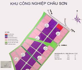 Khu công nghiệp Châu Sơn là một trong 3 khu công nghiệp của tỉnh Hà Nam đã được xây dựng.