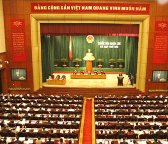 Tại kỳ họp này, Quốc hội sẽ xem xét, quyết định việc điều chỉnh địa giới hành chính Thủ đô Hà Nội và một số tỉnh.