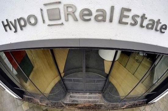 Ngân hàng Hypo Real Estate của Đức - Ảnh: AFP.